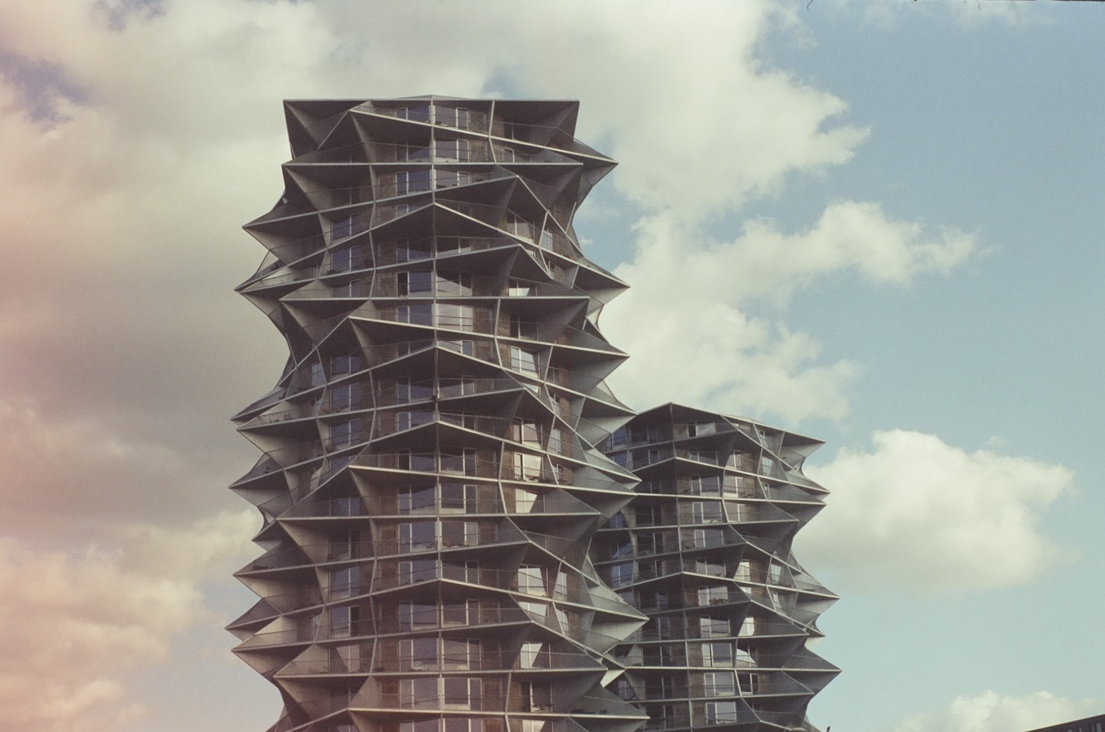 zigzag building