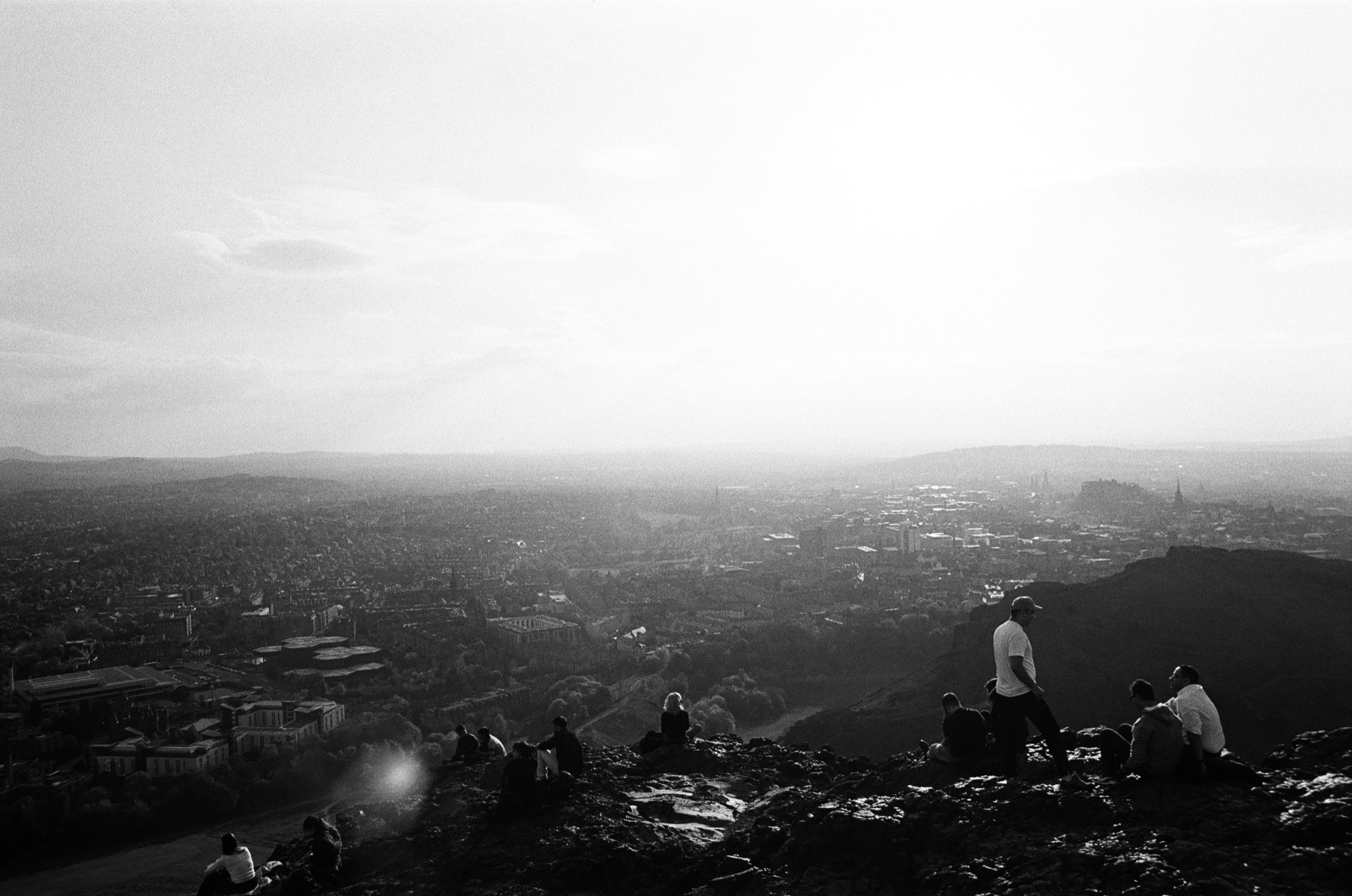 city from arthur's seat