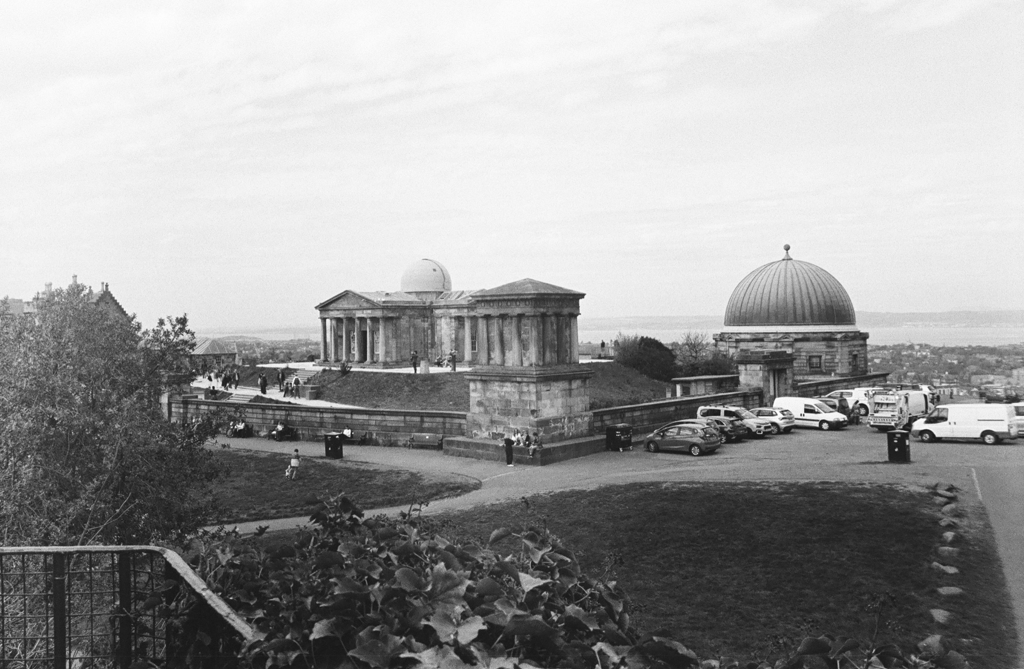 on top of the hill