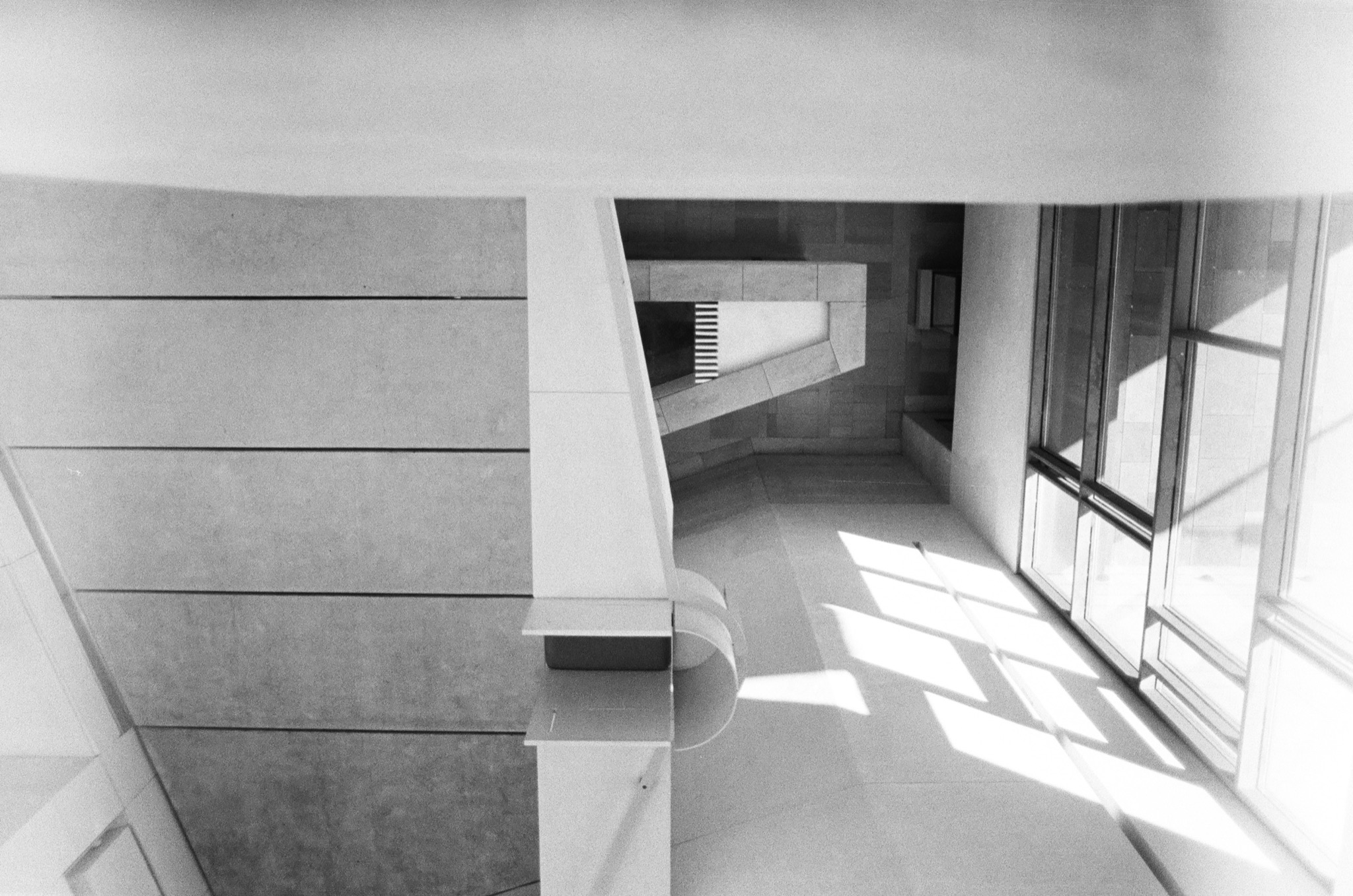 the museum, sideways