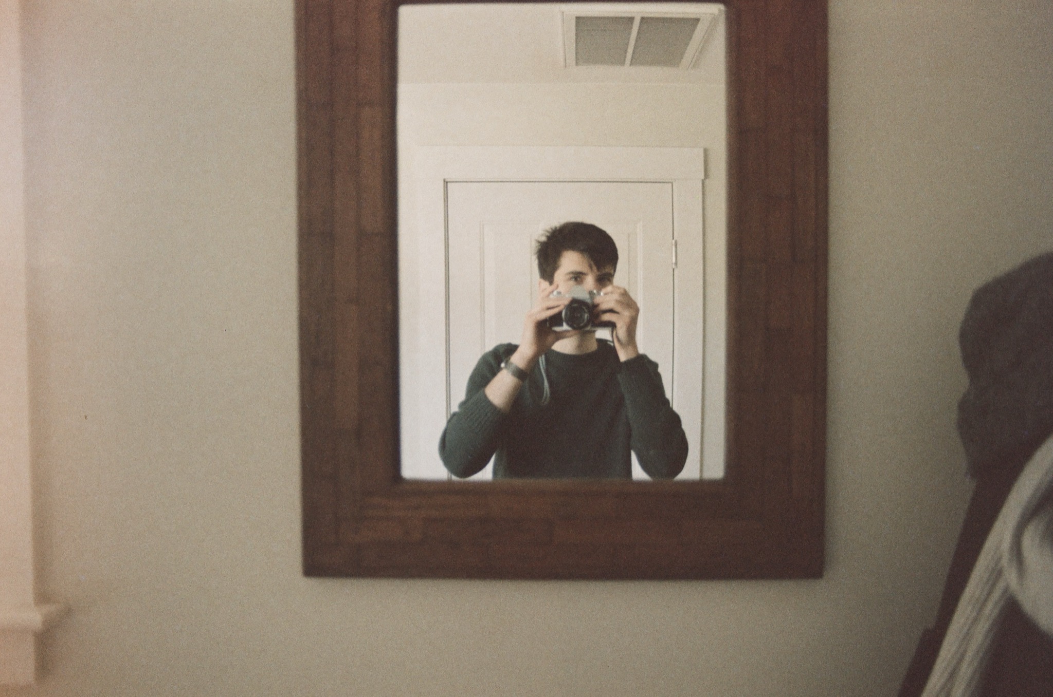 in the mirror